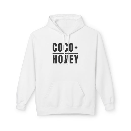 COCO + HONEY Signature Hoodie | Everyday It Girl Graphic Hoodie-Black