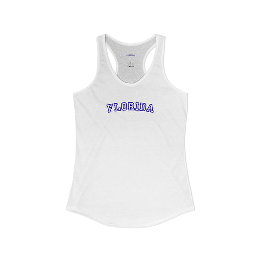 Florida Varsity Graphic Tank | Retro Florida Shirt | Trendy Beach Aesthetic Tee | College Style State Shirt