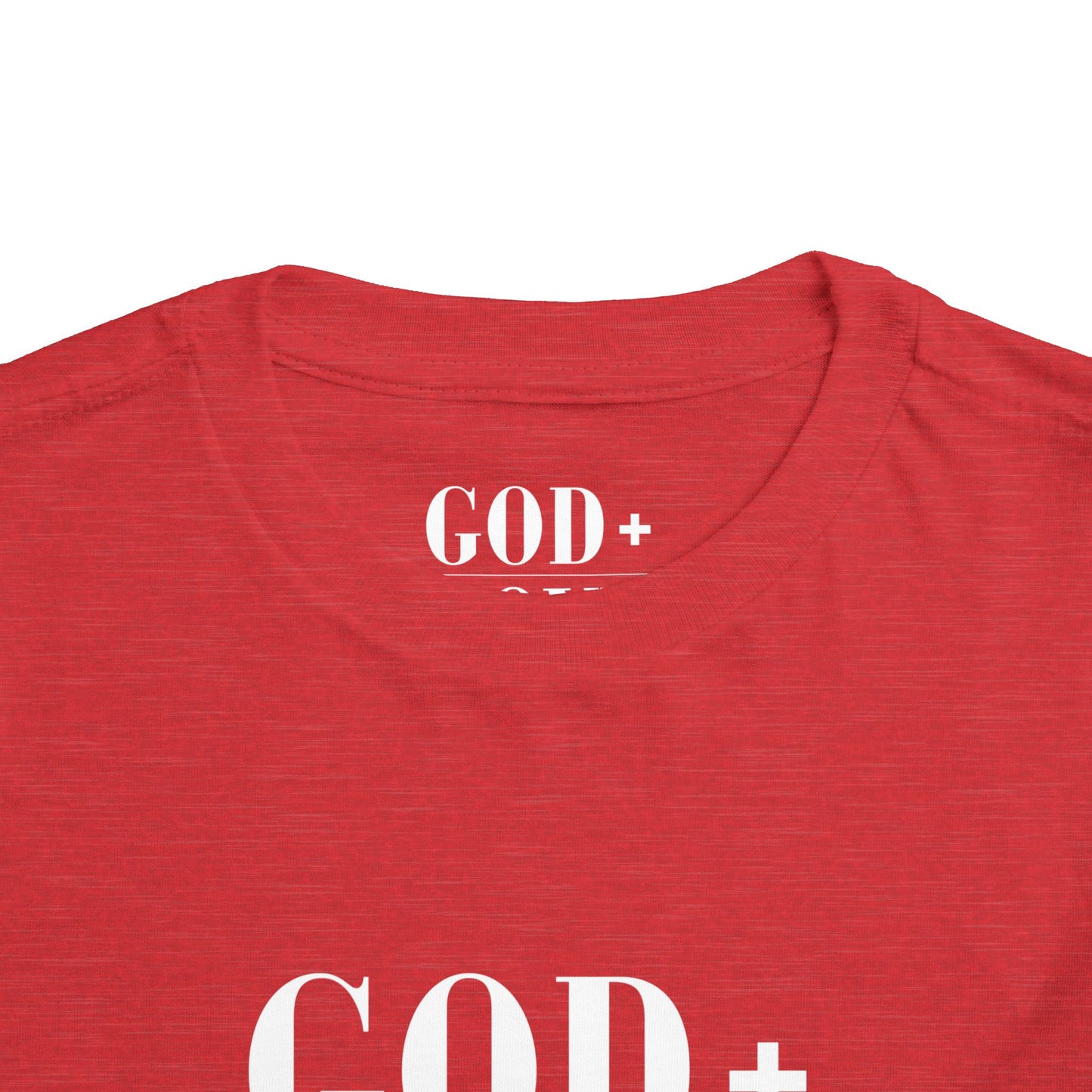 God + Love Statement Tee – Toddler