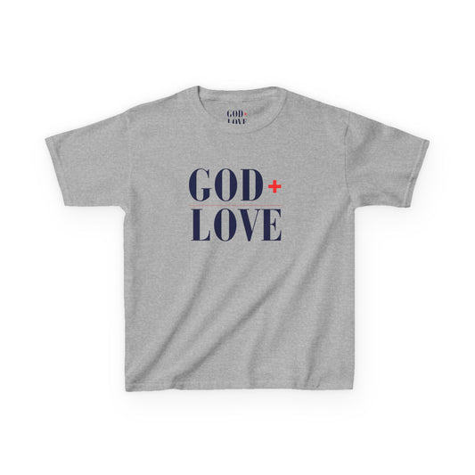 USA God Bless Love Statement Tee – YOUTH