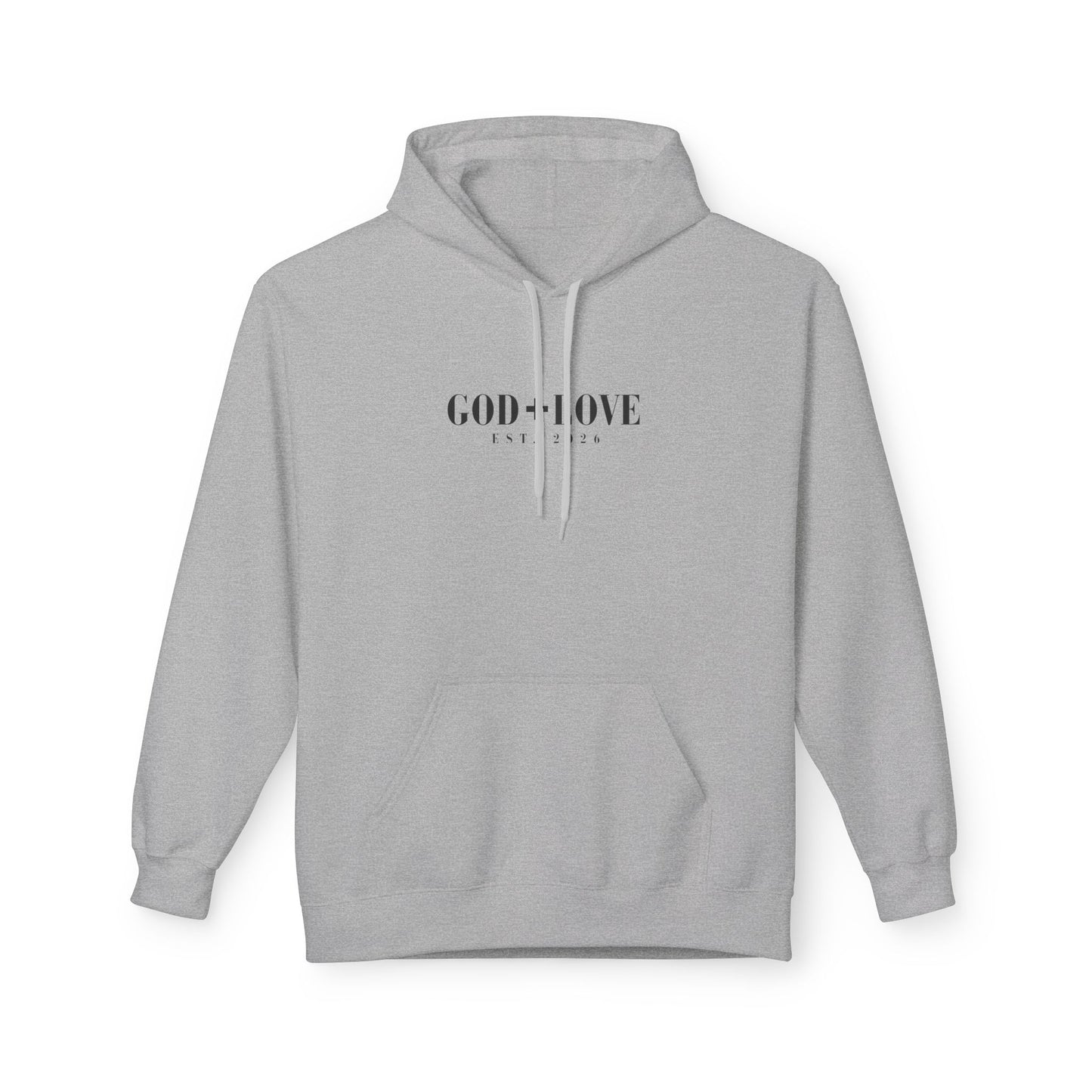 God + Love Soft Statement Faith Hoodie