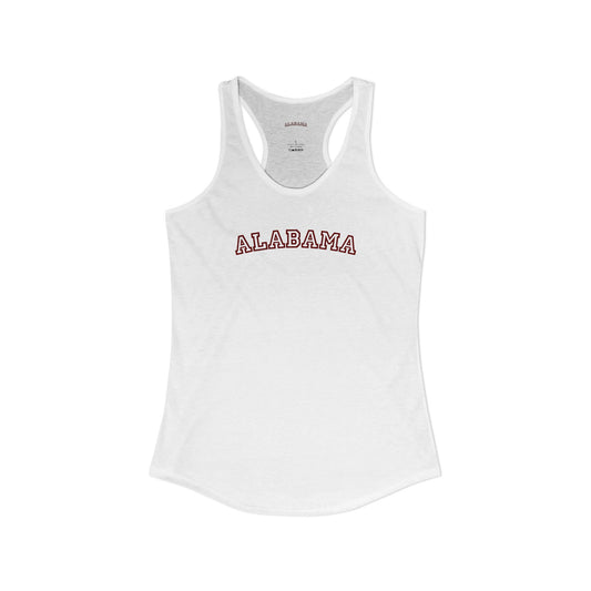Alabama Varsity Graphic Tank | Retro Alabama Shirt | Southern Game Day Tee | Trendy College Style Shirt | State Pride Tee