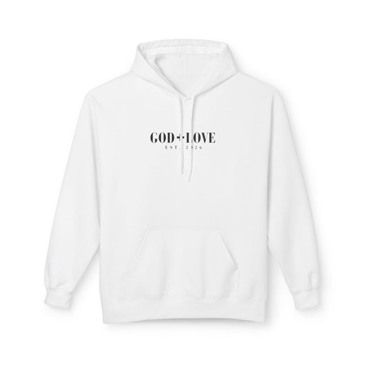 God + Love Soft Statement Faith Hoodie