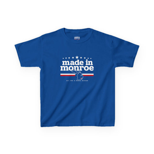 Made in Monroe Vintage Hometown Graphic T-Shirt- YOUTH