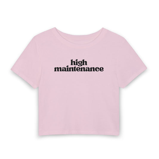 High Maintenance Baby Tee | Pretty Privilege Statement Shirt