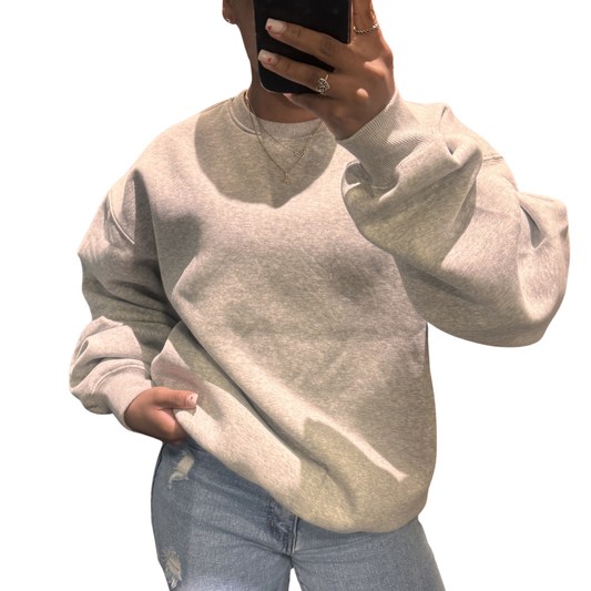 HONEY + LOUNGE PLUSH CREW NECK