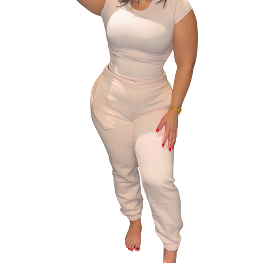 HONEY + LOUNGE PLUSH JOGGER