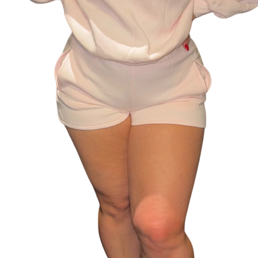 HONEY + LOUNGE PLUSH SHORTS