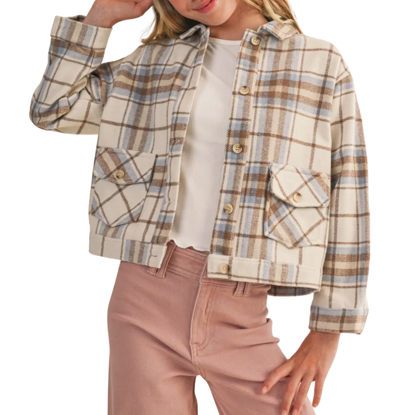 SWEET + COZY SHORT SHACKET