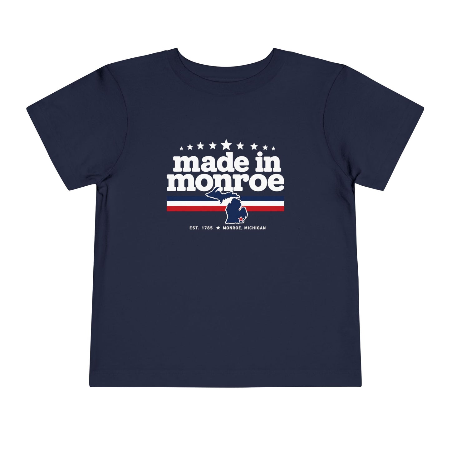 Made in Monroe Vintage Hometown Graphic T-Shirt- TODDLER