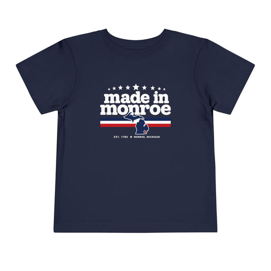 Made in Monroe Vintage Hometown Graphic T-Shirt- TODDLER