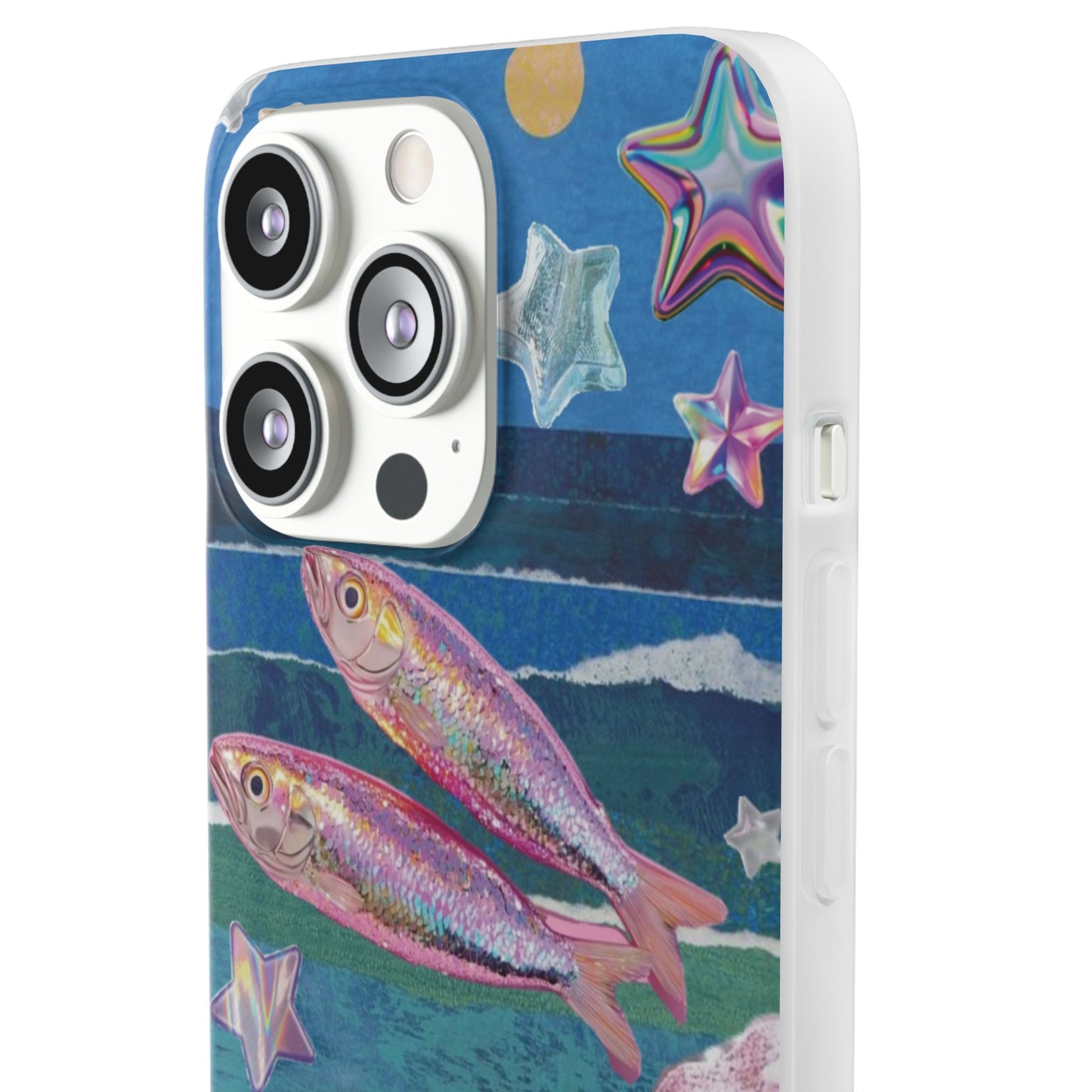 Iridescent Seashell Phone Case | Mermaidcore Ocean Aesthetic Case