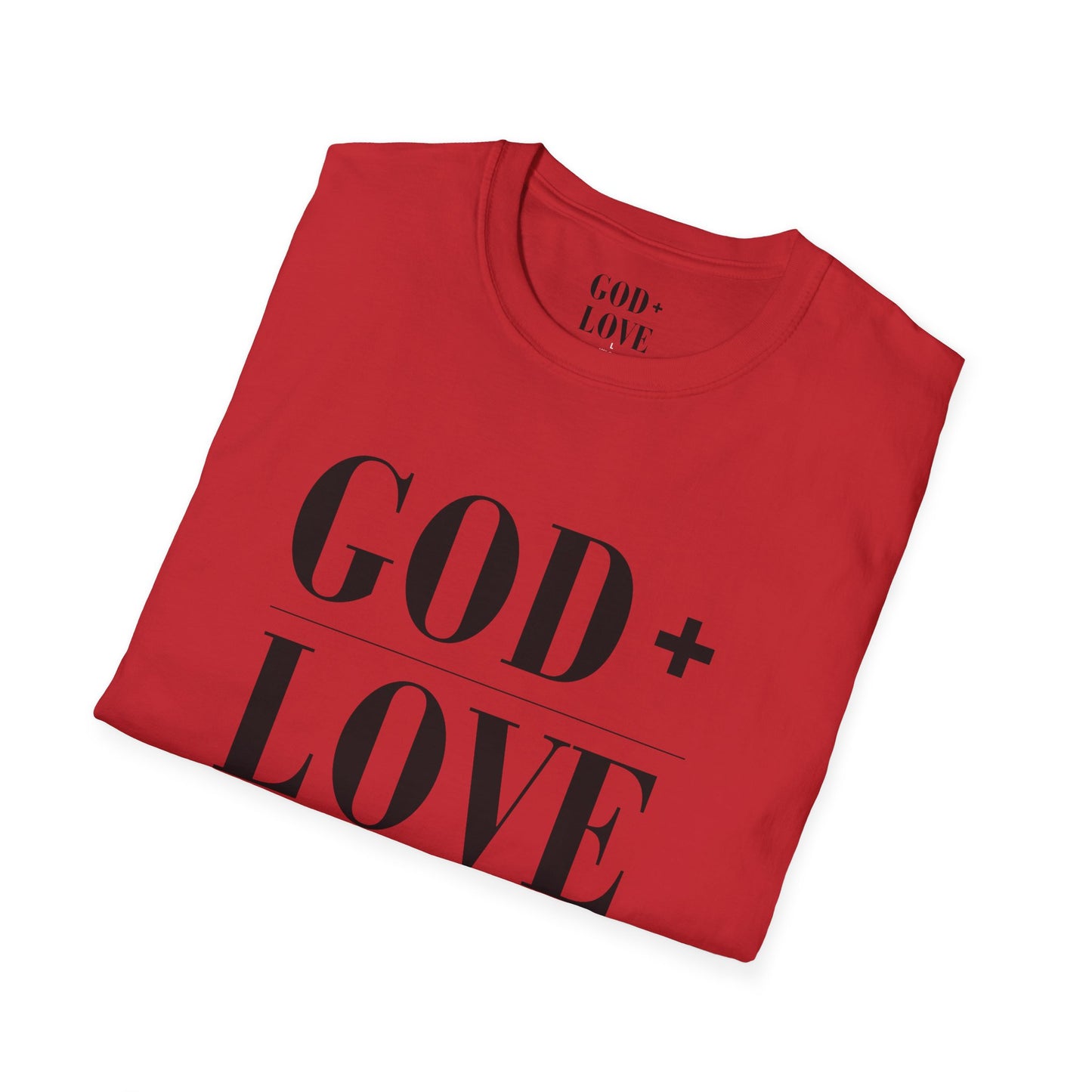 God + Love Statement T-Shirt - Adult