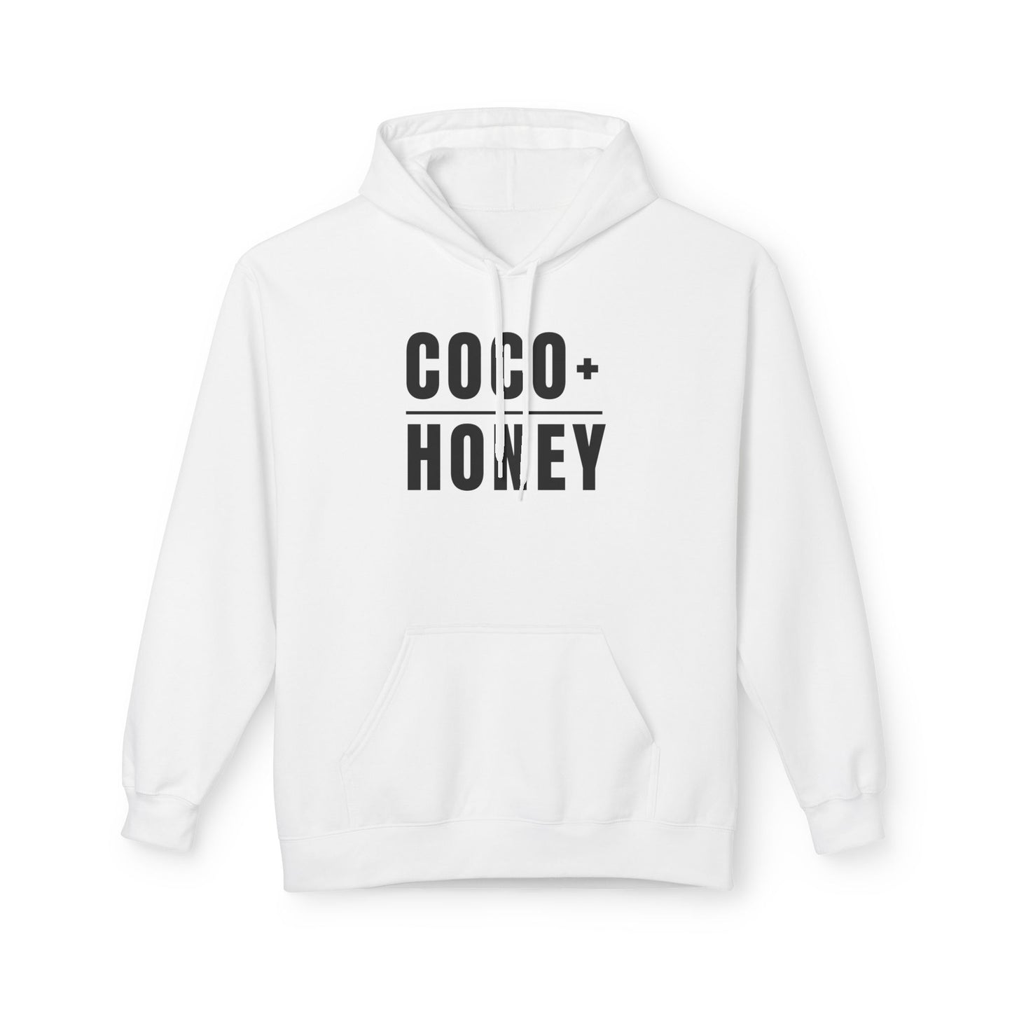 COCO + HONEY Signature Hoodie | Everyday It Girl Graphic Hoodie-Black