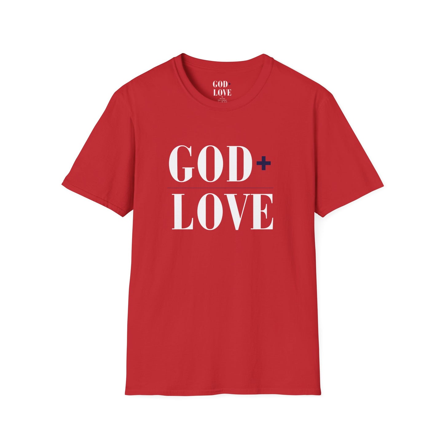 USA God Bless Love Statement Tee – ADULT