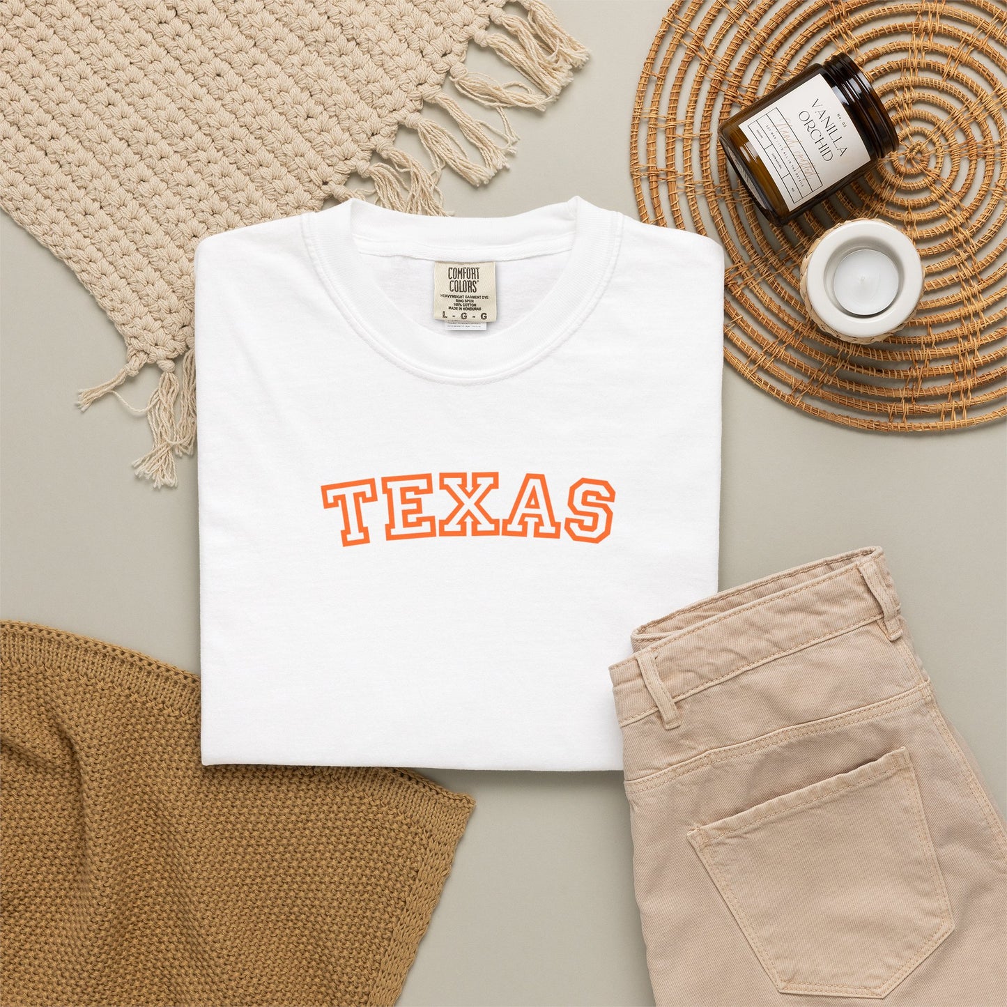 Texas Varsity Graphic Tee | Retro Texas Shirt | Southern State Pride Shirt | Trendy College Style Tee | Texas Aesthetic Shirt