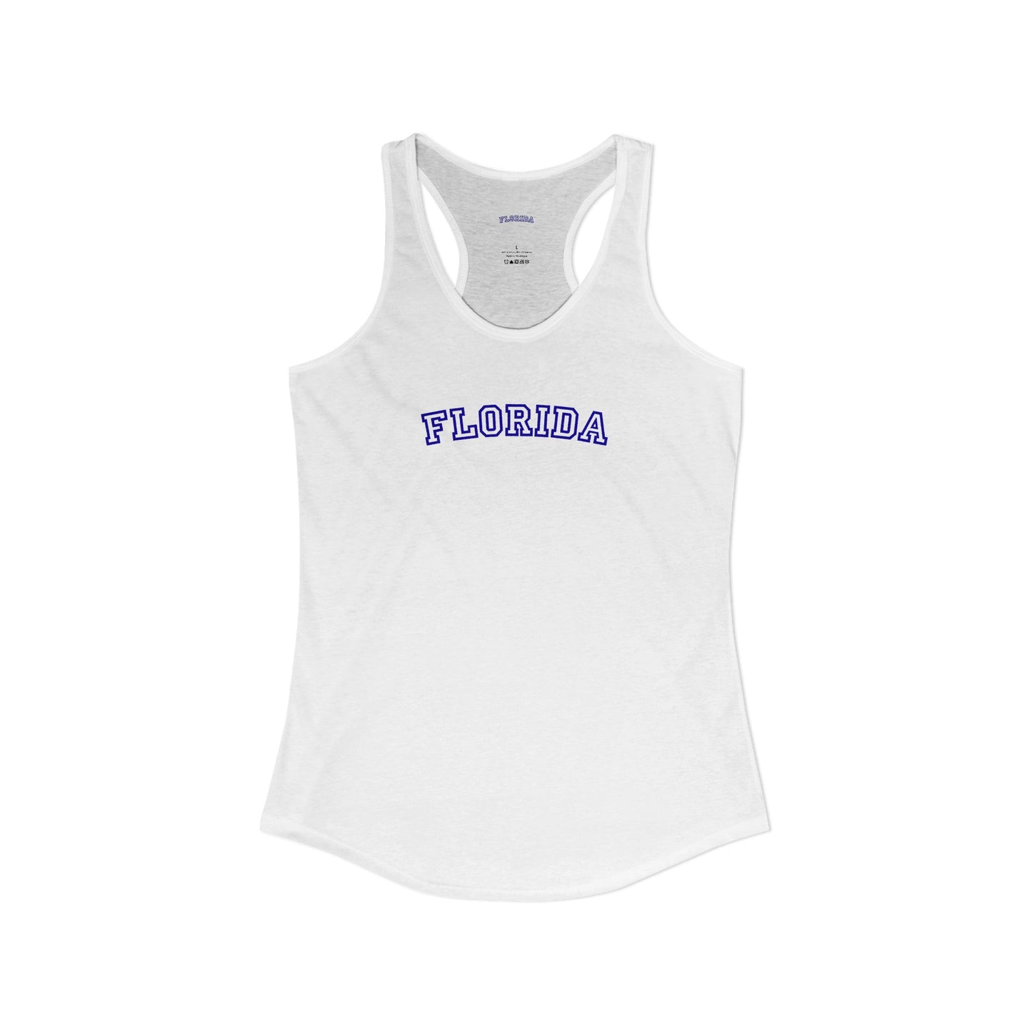 Florida Varsity Graphic Tank | Retro Florida Shirt | Trendy Beach Aesthetic Tee | College Style State Shirt