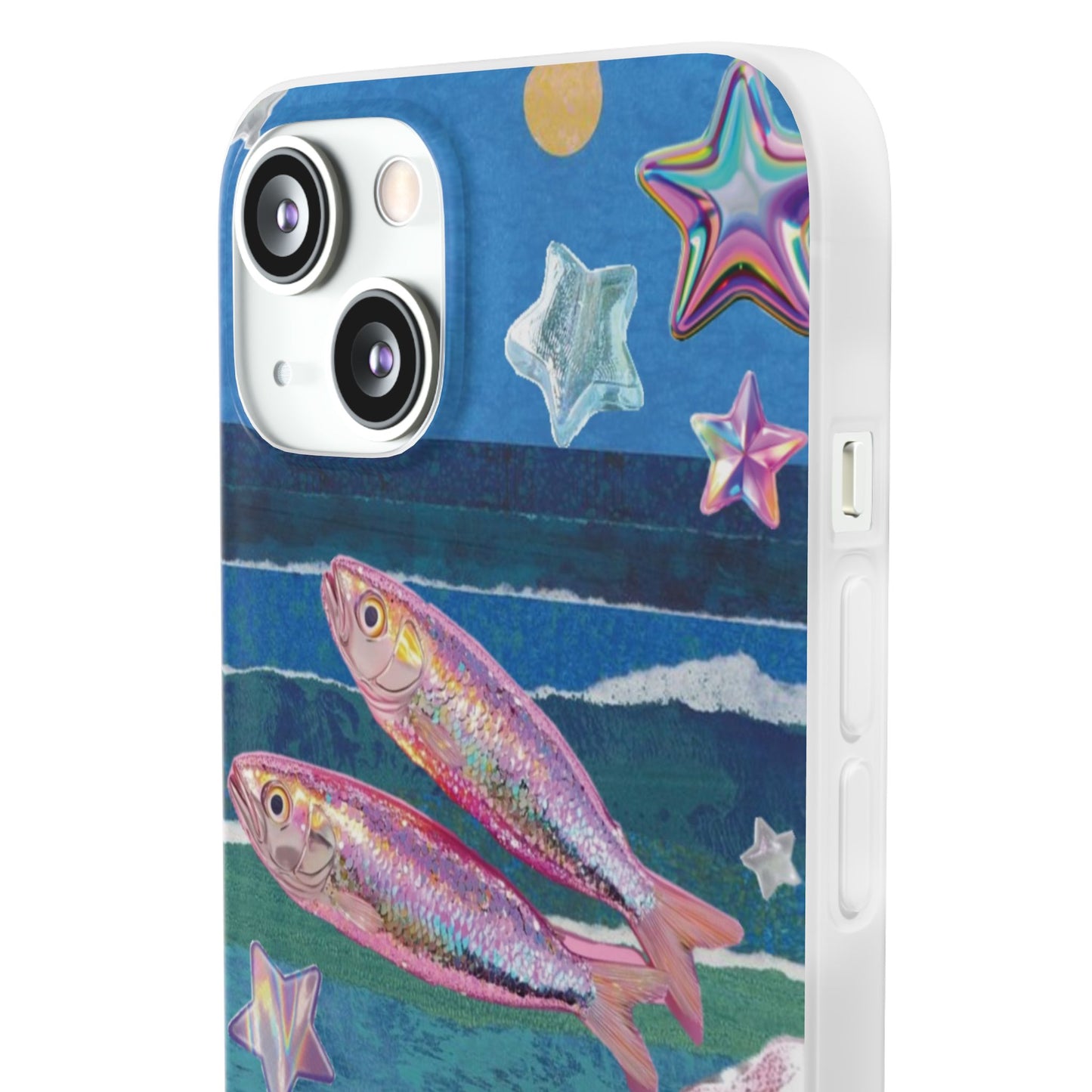 Iridescent Seashell Phone Case | Mermaidcore Ocean Aesthetic Case