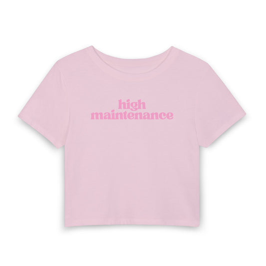 High Maintenance Baby Tee | Pretty Privilege Statement Shirt