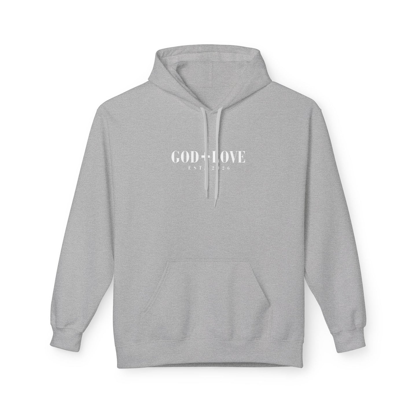 God + Love Soft Statement Faith Hoodie
