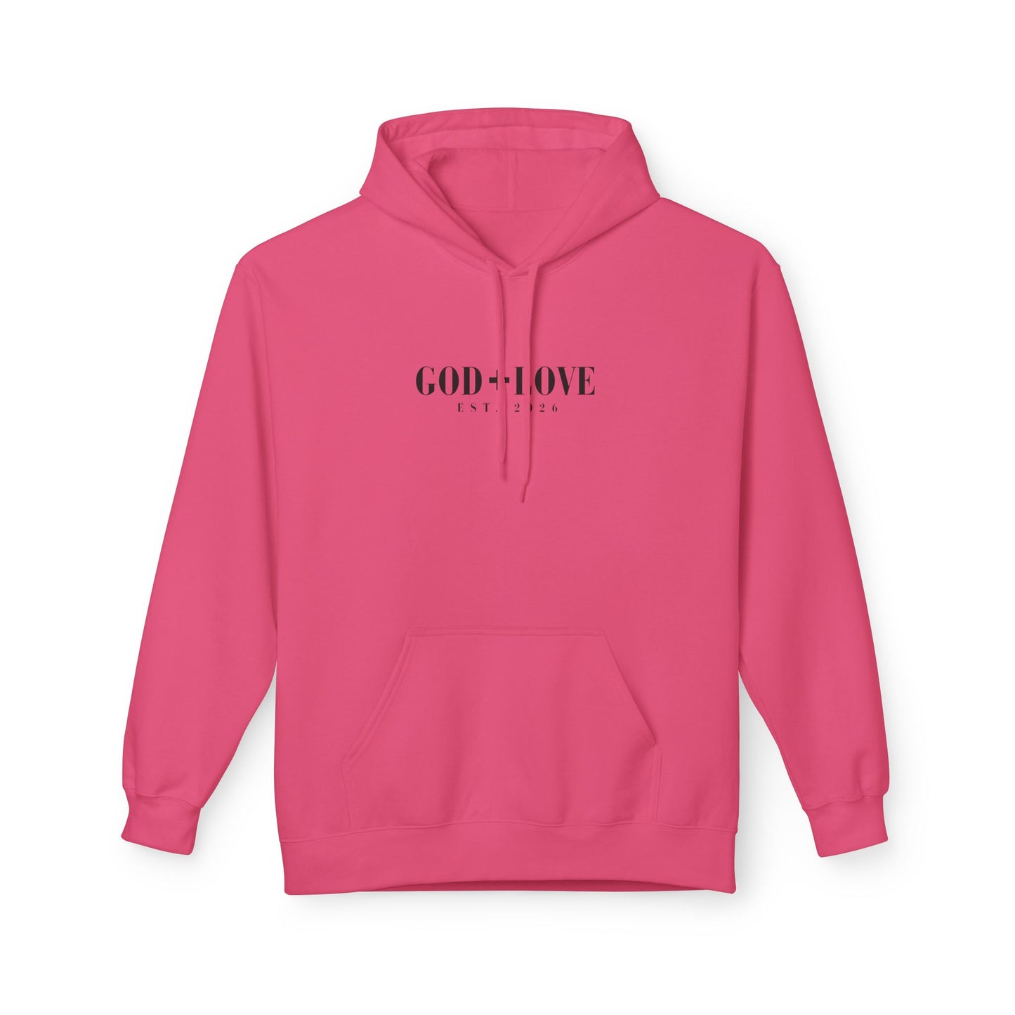 God + Love Soft Statement Faith Hoodie