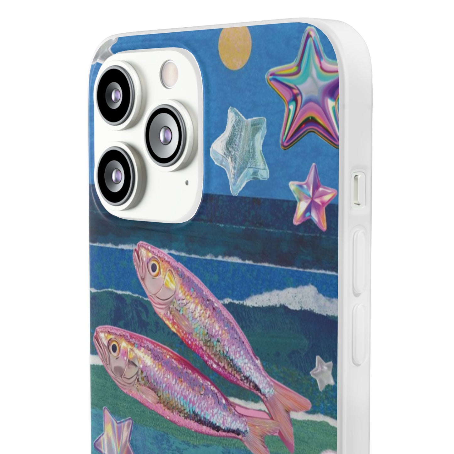 Iridescent Seashell Phone Case | Mermaidcore Ocean Aesthetic Case