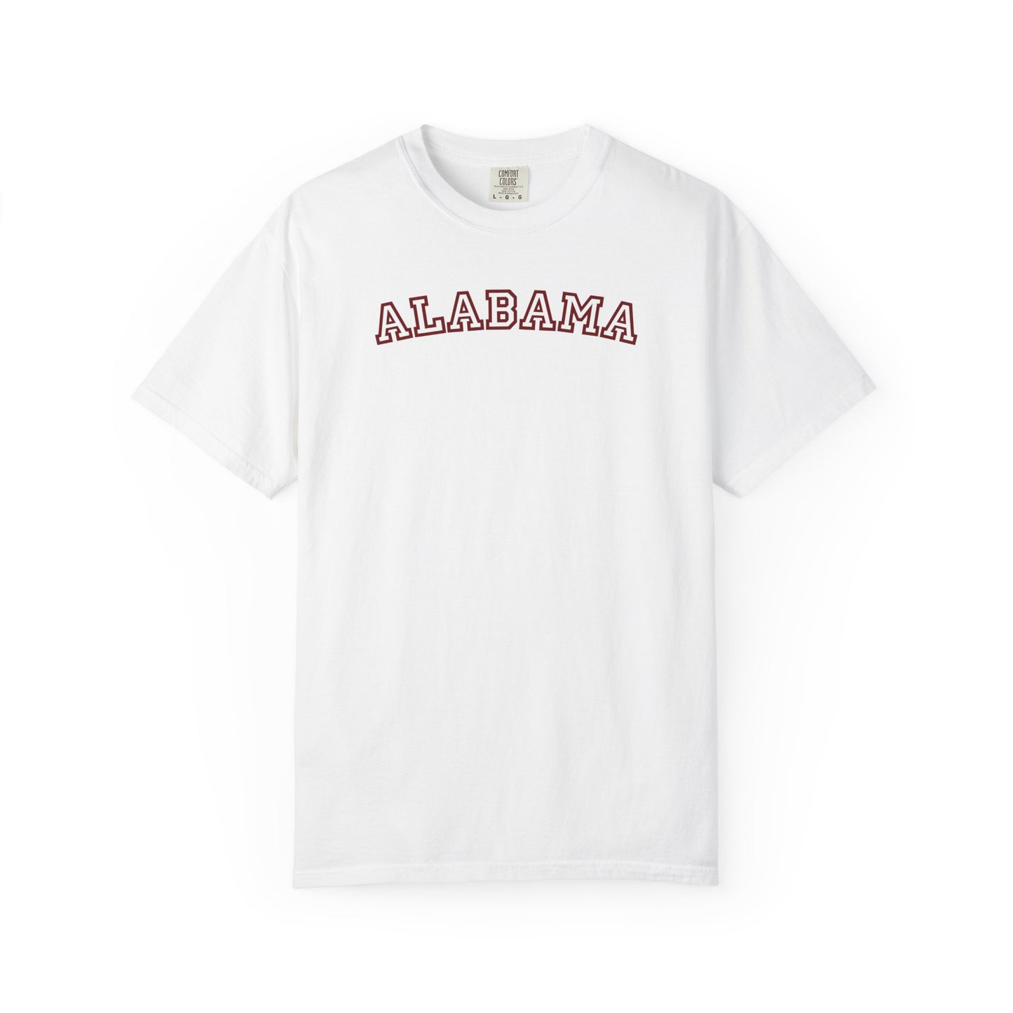 Alabama Varsity Graphic Tee | Retro Alabama Shirt | Southern Game Day Tee | Trendy College Style Shirt | State Pride Tee