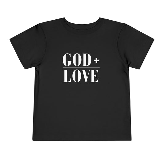 God + Love Statement Tee – Toddler
