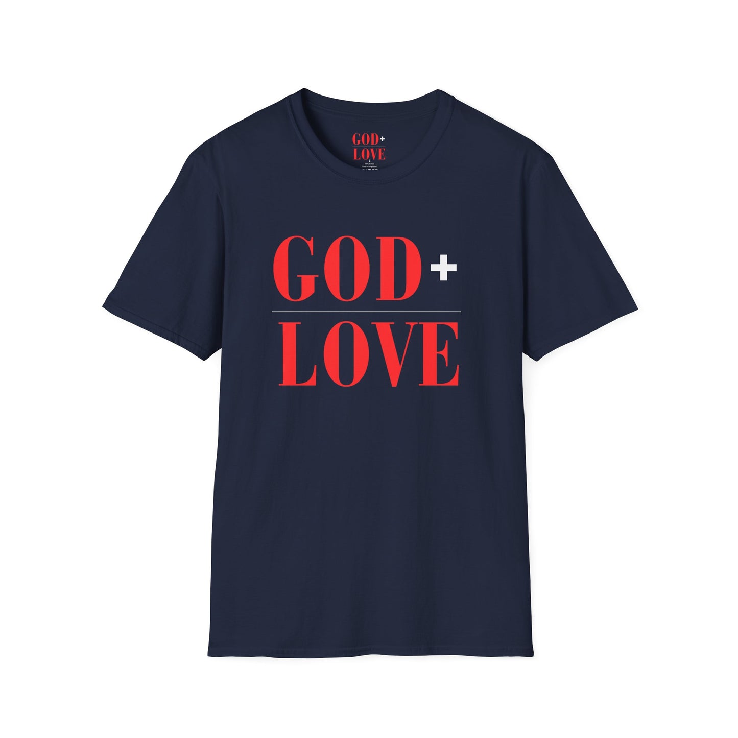 USA God Bless Love Statement Tee – ADULT