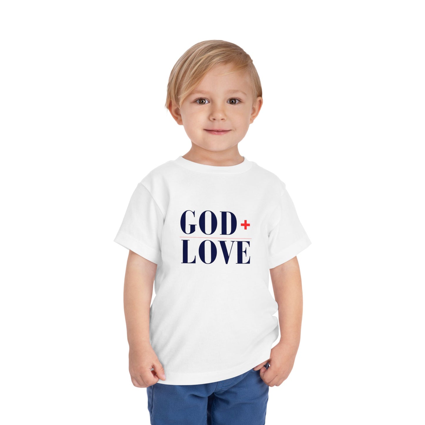 USA God Bless Love Statement Tee – TODDLER