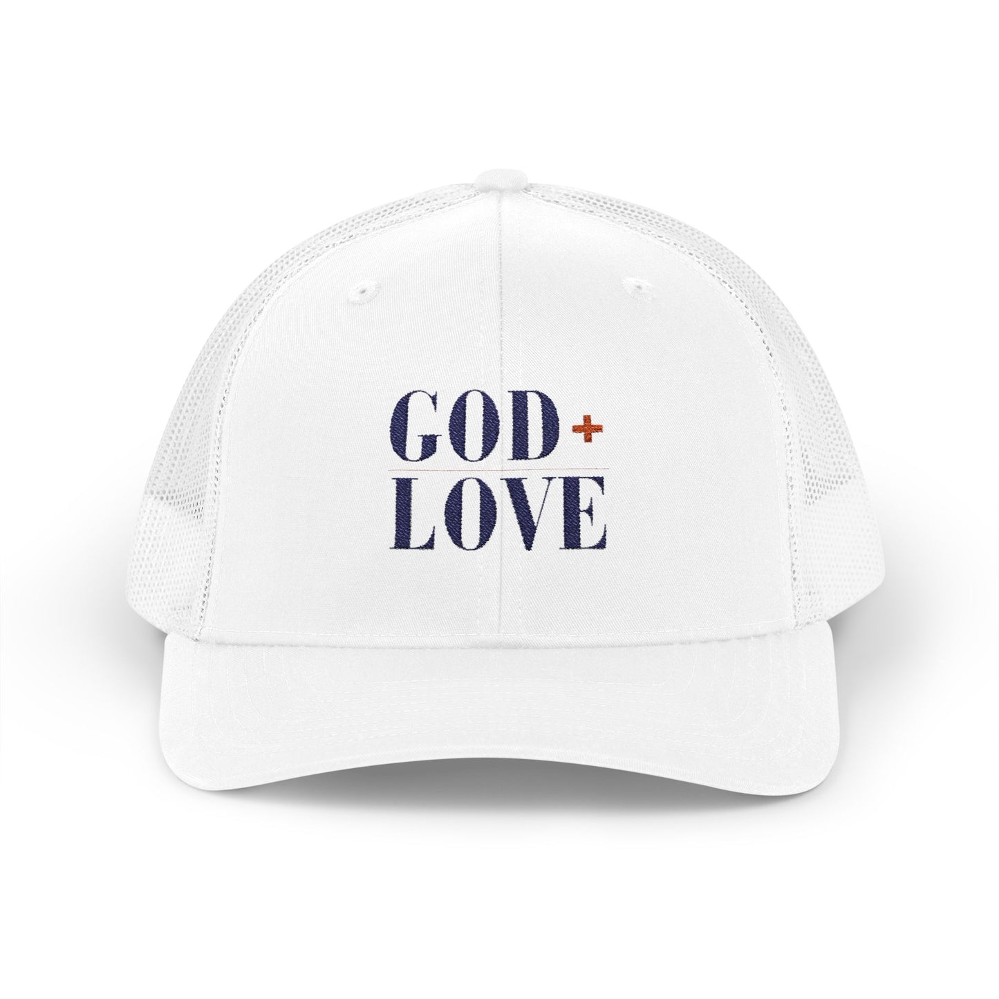 God + Love USA Trucker Hat | Faith + Freedom Snapback Cap