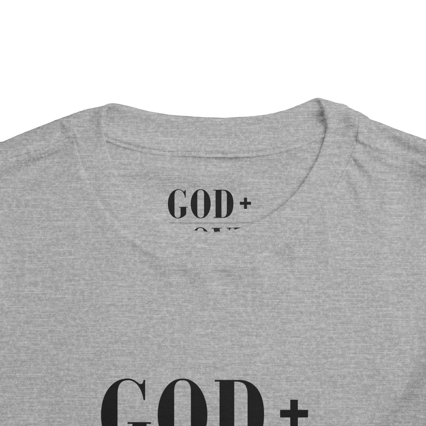 God + Love Statement Tee – Toddler
