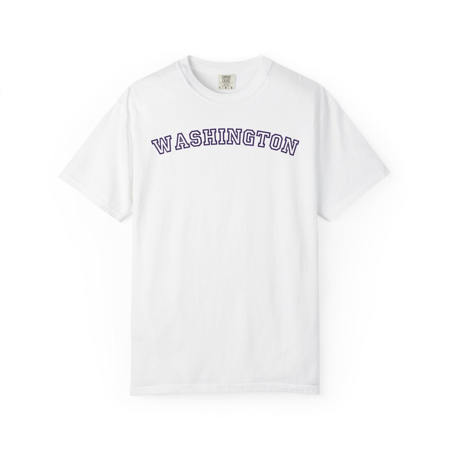 Washington Varsity Graphic Tee | Retro Washington Shirt | Trendy Pacific Northwest Tee | College Style State Shirt