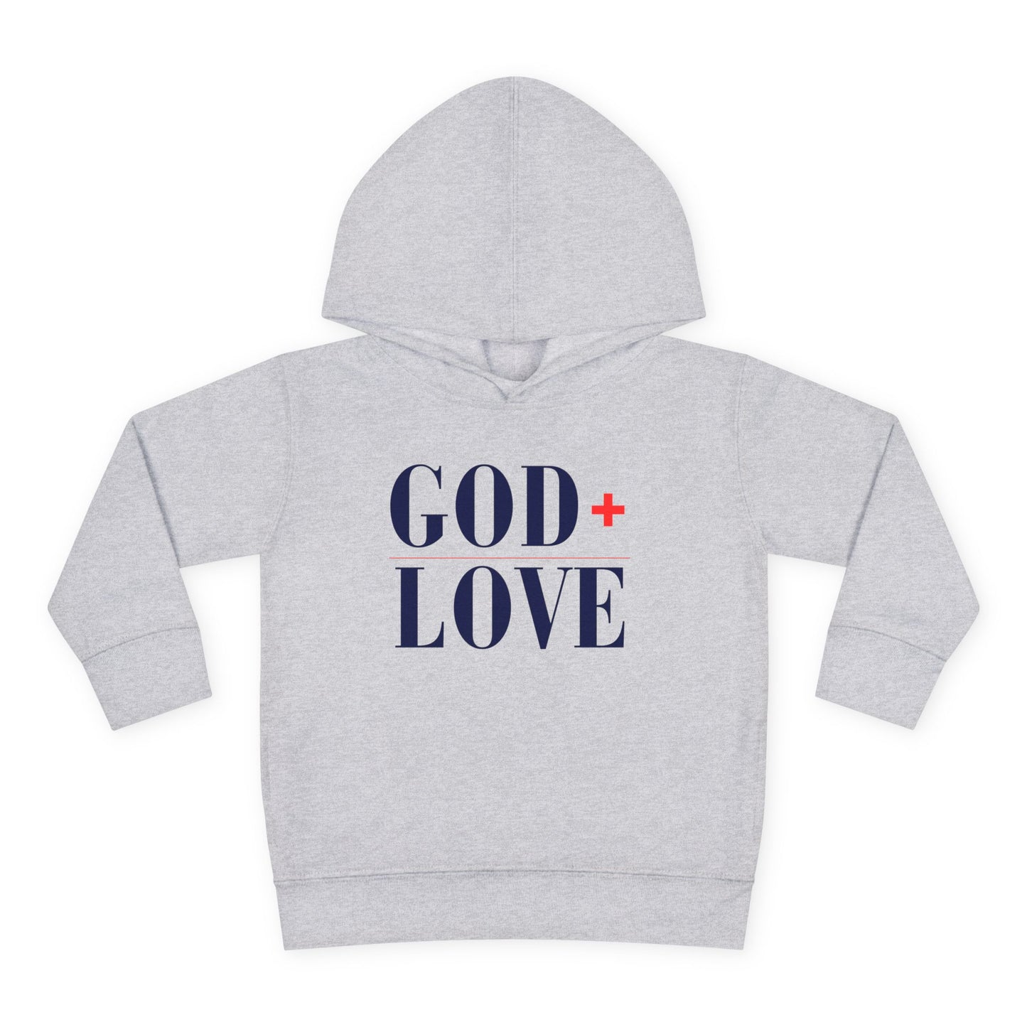 USA God Bless Love Statement Hoodie – Toddler