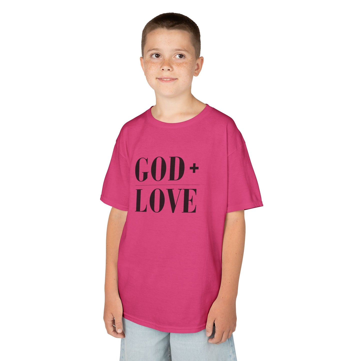 God + Love Statement Tee – Youth