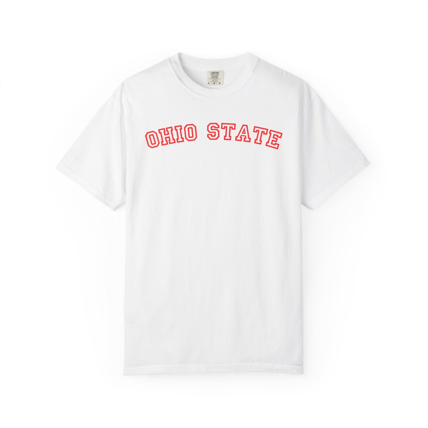 Ohio State Varsity Tee | Retro College Style Shirt | Trendy Game Day Graphic Tee | Ohio Football Aesthetic Shirt