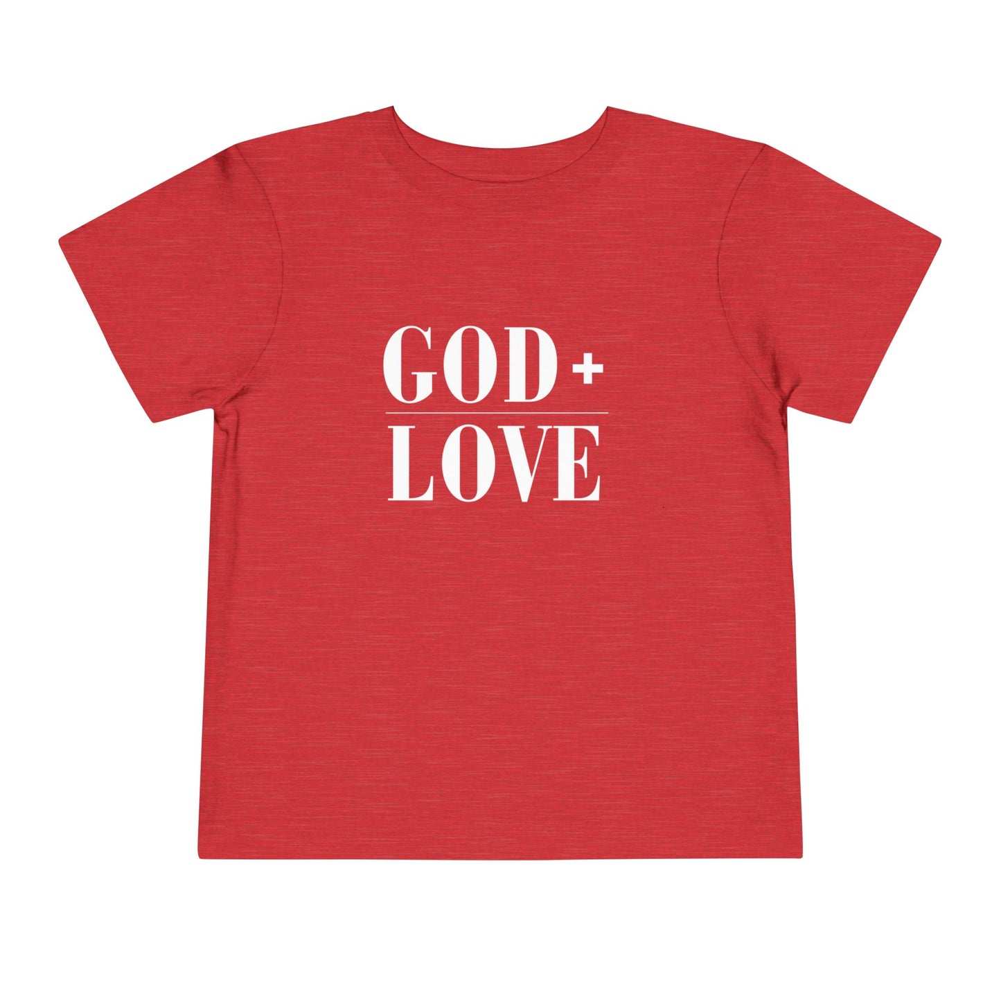 God + Love Statement Tee – Toddler