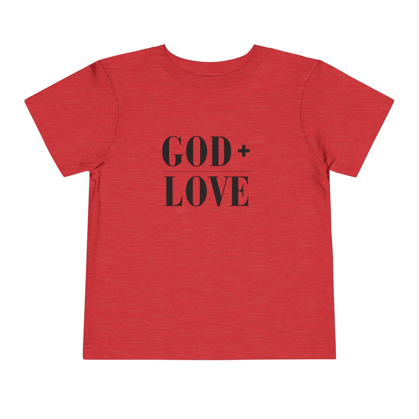 God + Love Statement Tee – Toddler