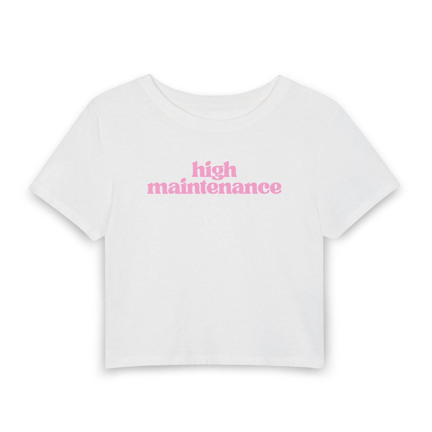High Maintenance Baby Tee | Pretty Privilege Statement Shirt