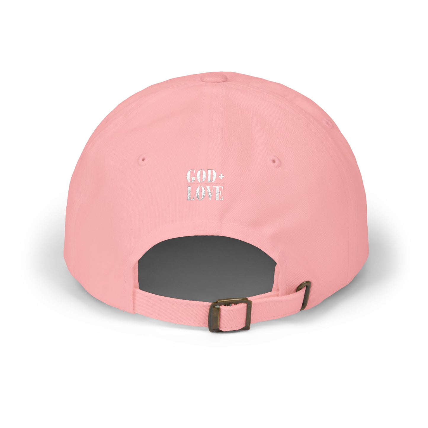 God + Love Statement Hat | Faith-Based Adjustable Dad Cap