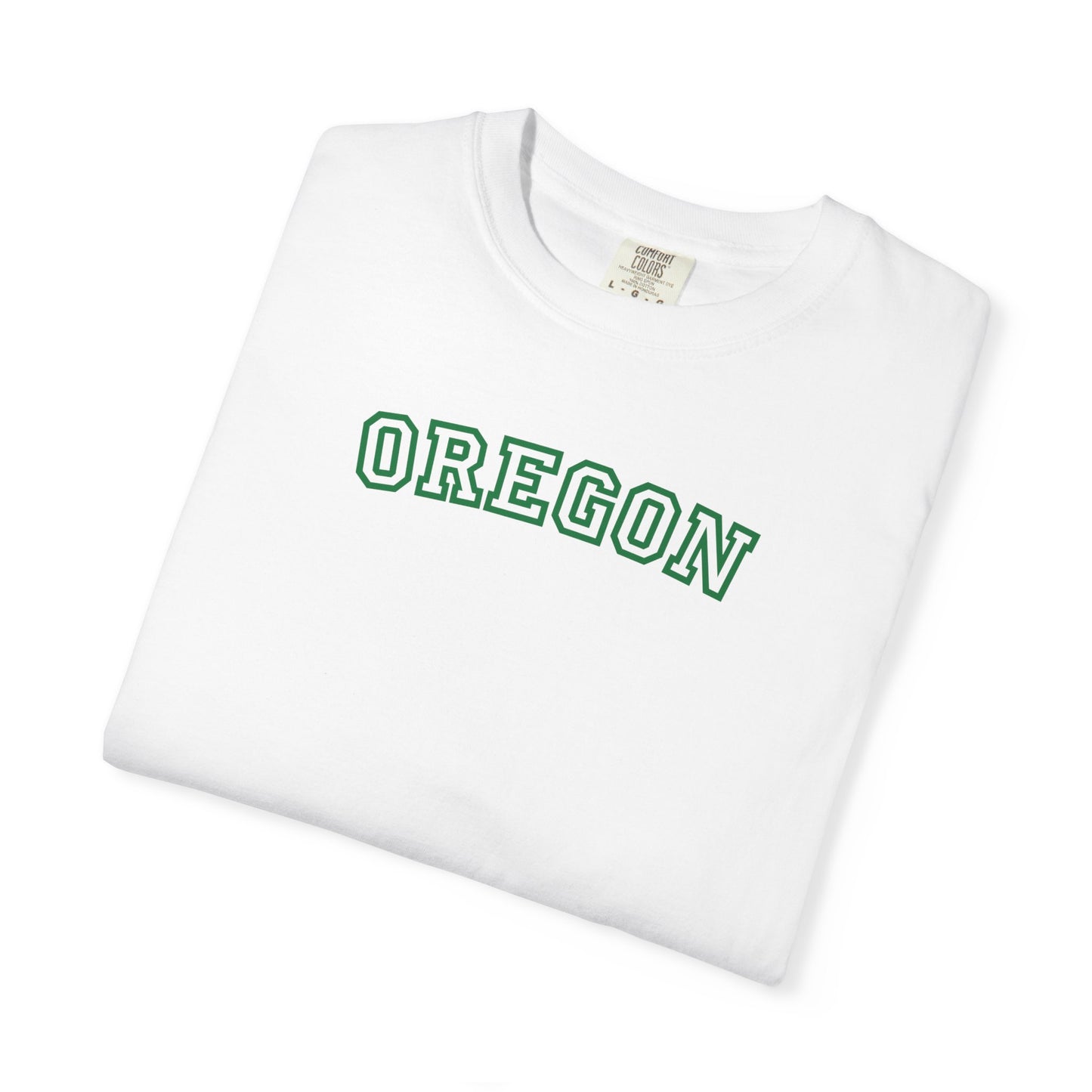 Oregon Varsity Graphic Tee | Retro Oregon Shirt | Pacific Northwest Aesthetic Tee | Trendy State Pride Shirt
