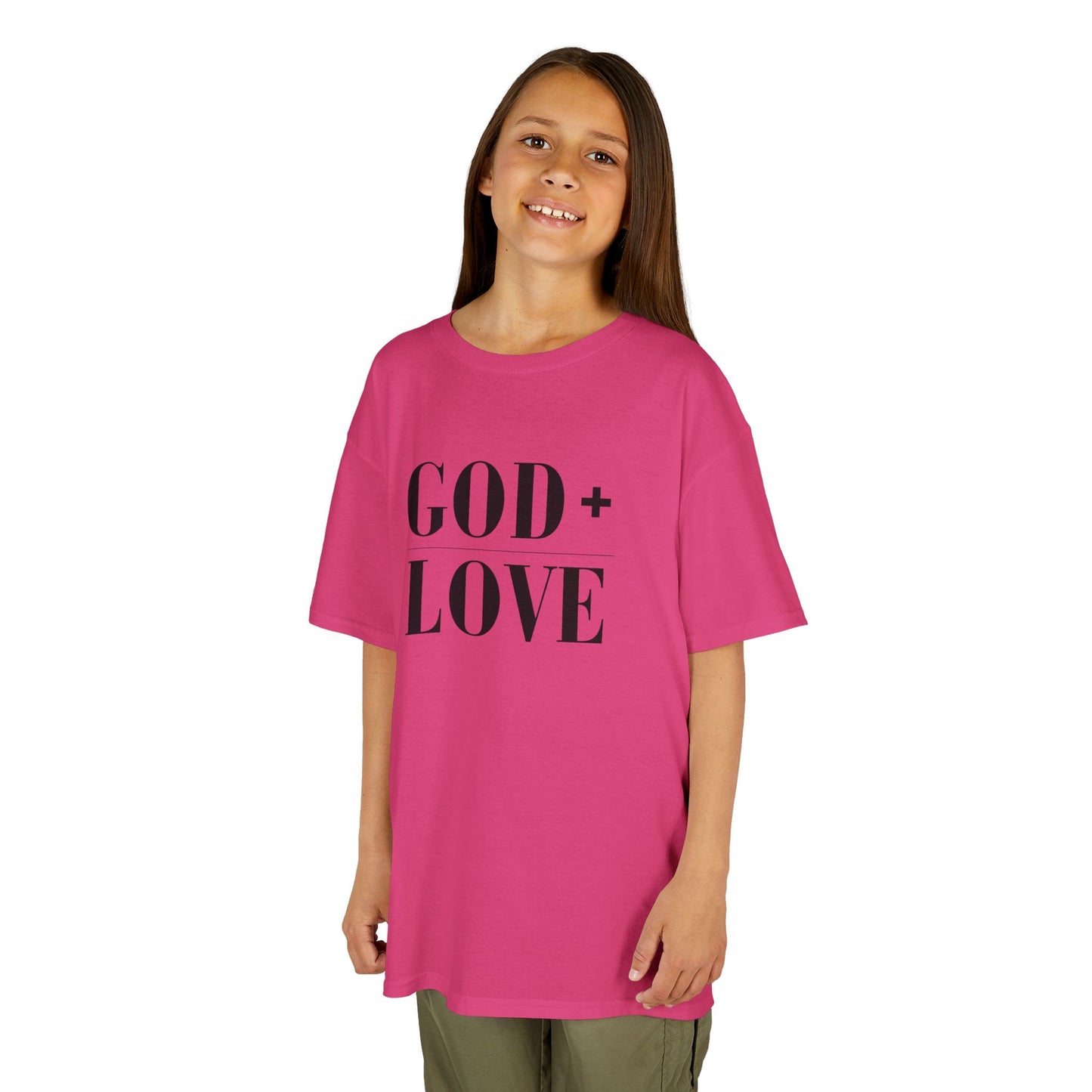 God + Love Statement Tee – Youth