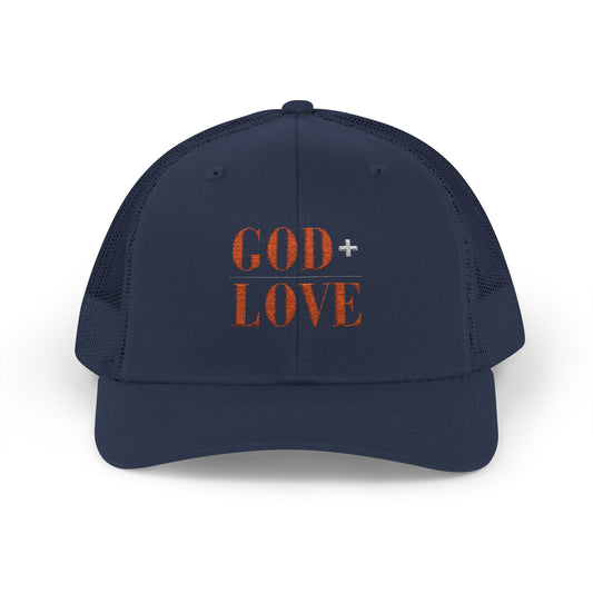 God + Love USA Trucker Hat | Faith + Freedom Snapback Cap