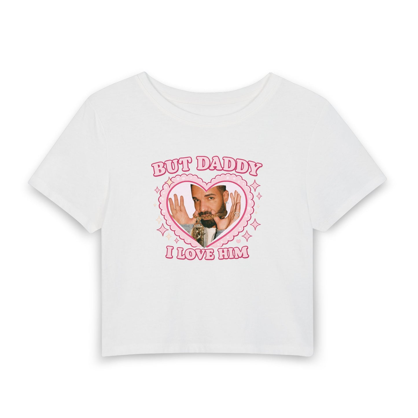 But Daddy, I Love Him Baby Tee | Funny Coquette Graphic Shirt