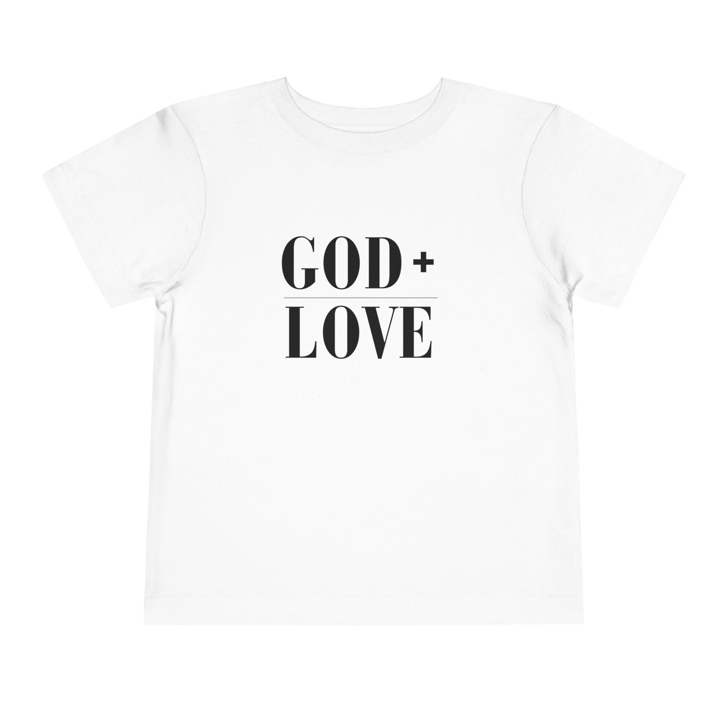 God + Love Statement Tee – Toddler