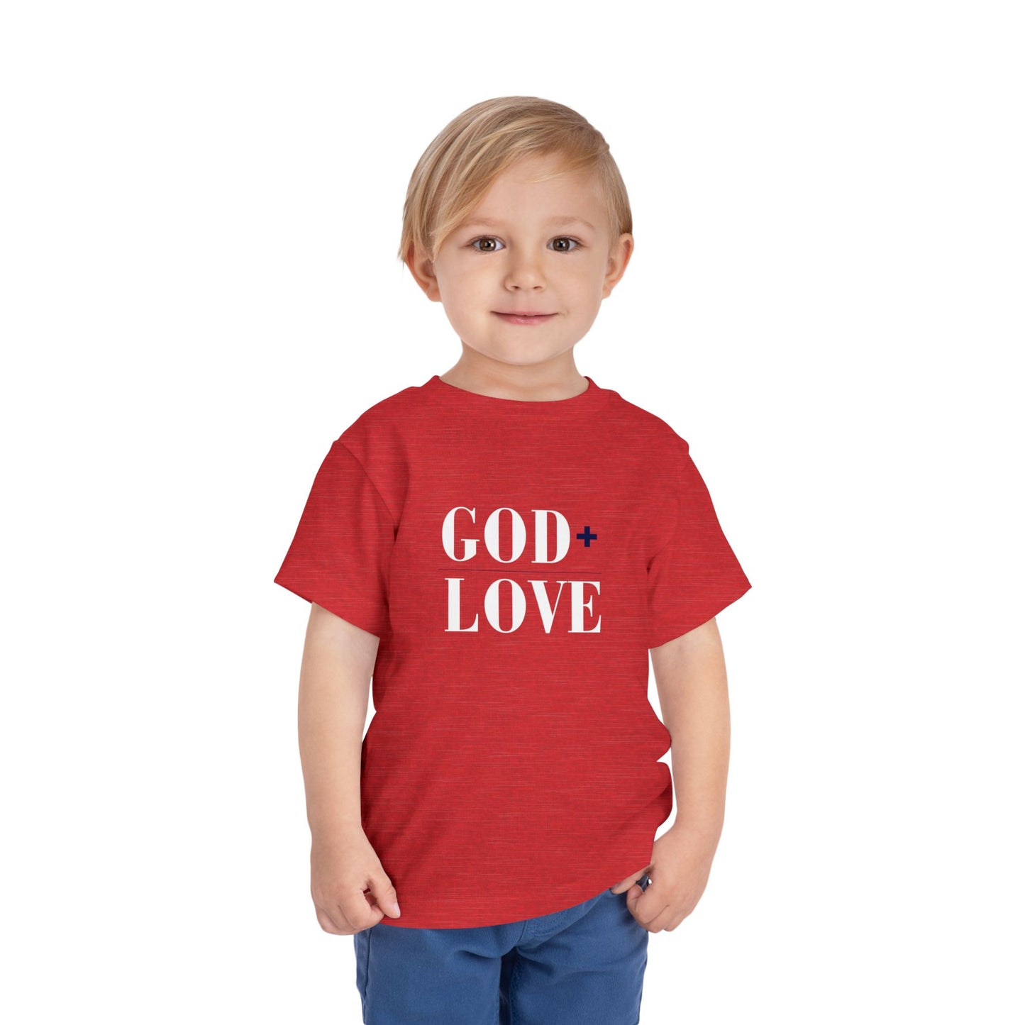 USA God Bless Love Statement Tee – TODDLER