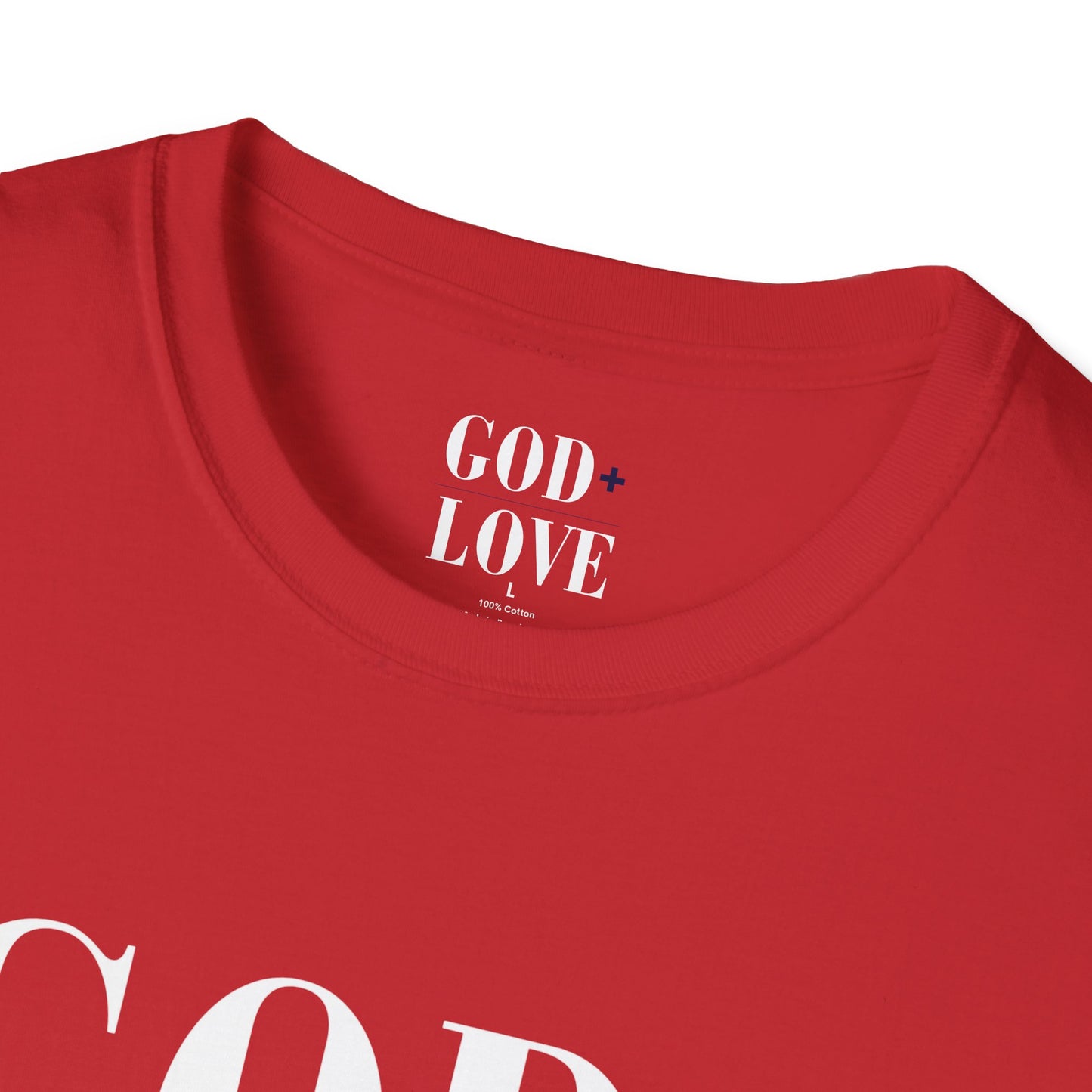 USA God Bless Love Statement Tee – ADULT