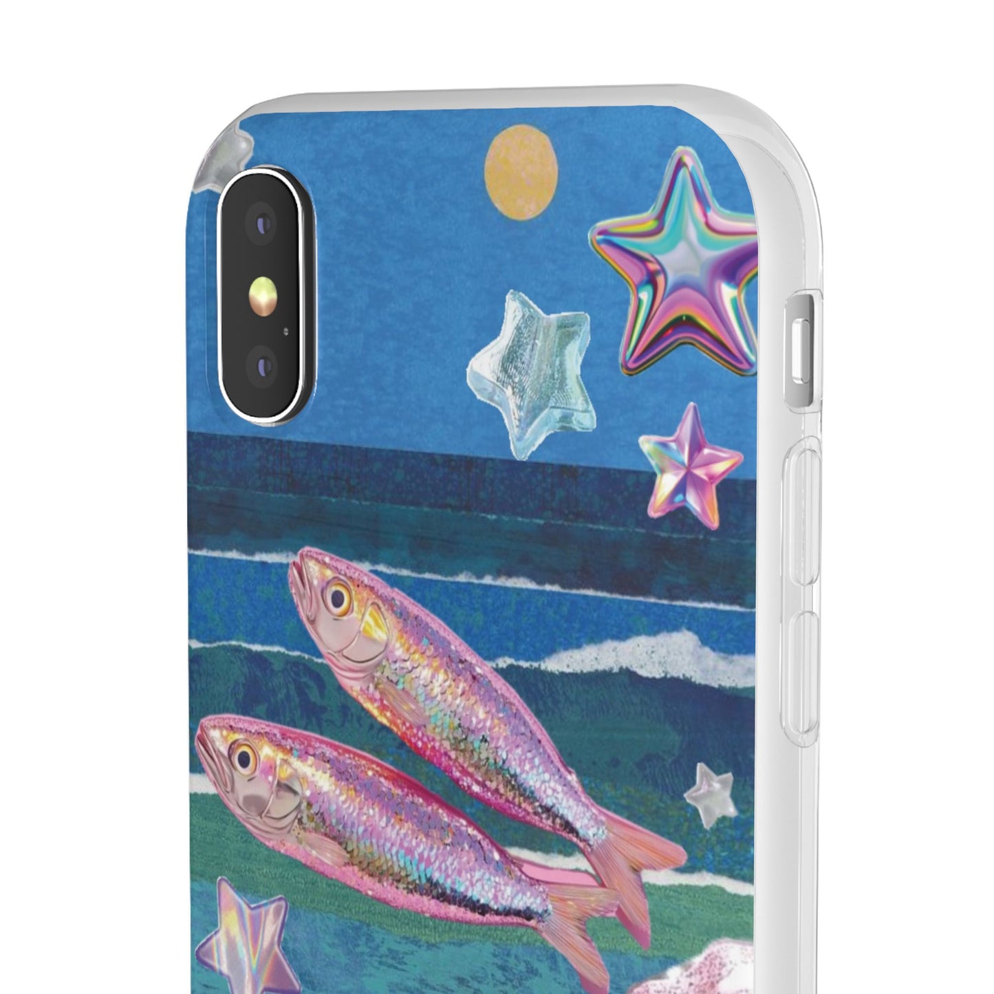 Iridescent Seashell Phone Case | Mermaidcore Ocean Aesthetic Case