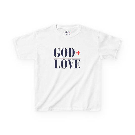 USA God Bless Love Statement Tee – YOUTH
