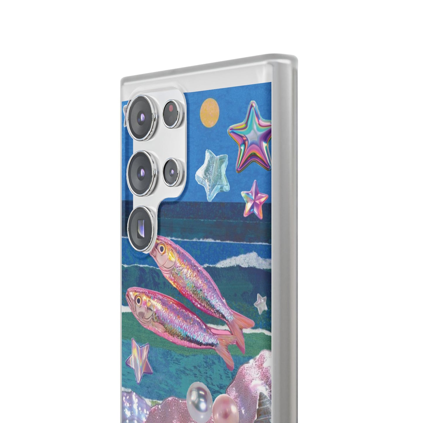 Iridescent Seashell Phone Case | Mermaidcore Ocean Aesthetic Case